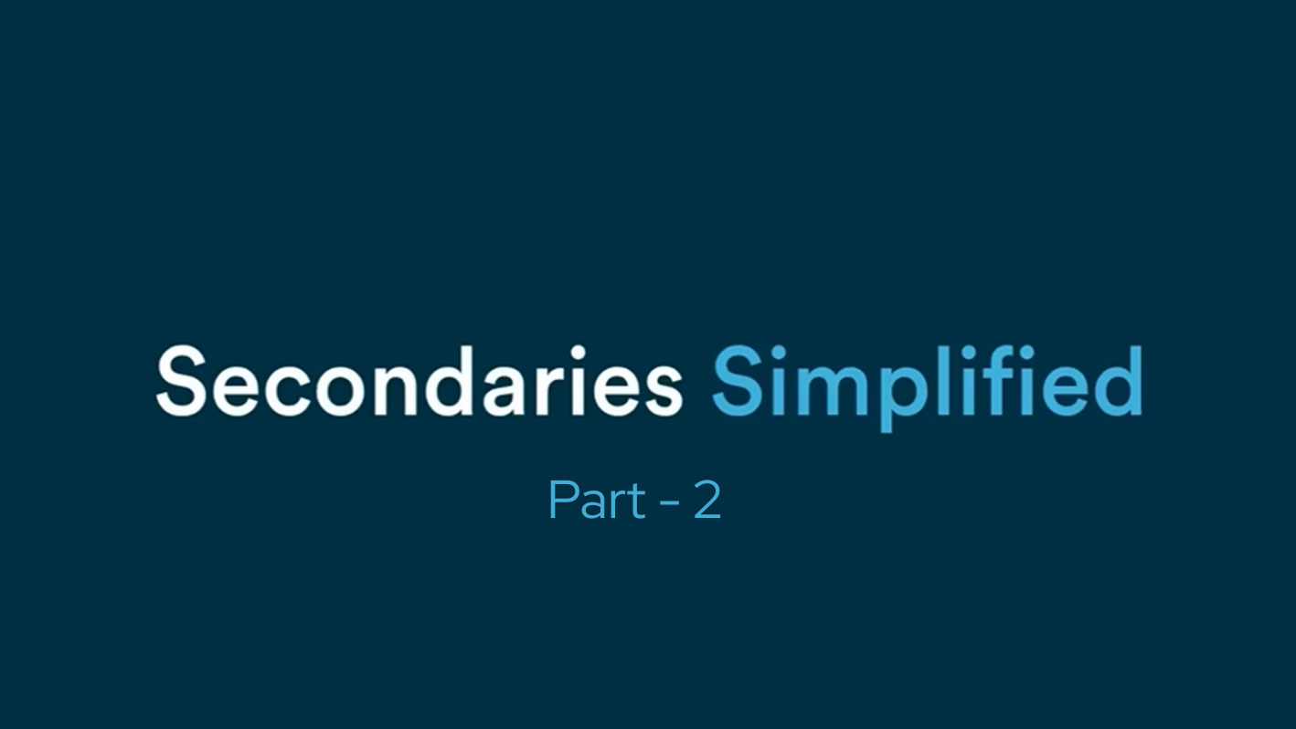 Secondaries Simplified - Selling your private shares? Part 2 –SPV Transactions