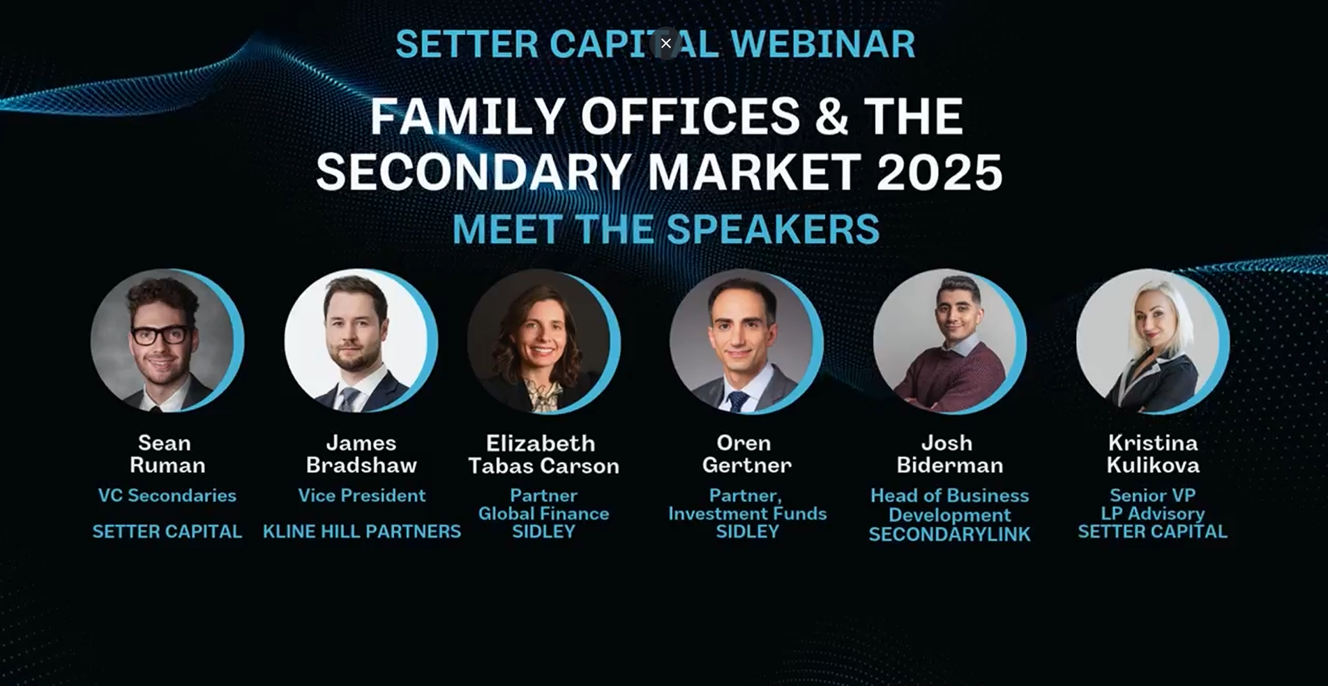 Family Offices & The Secondary Market 2025